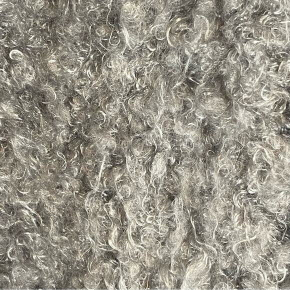 Vince Camuto Faux Fur Open Front Vest Grey Small NWT - Picture 6 of 8